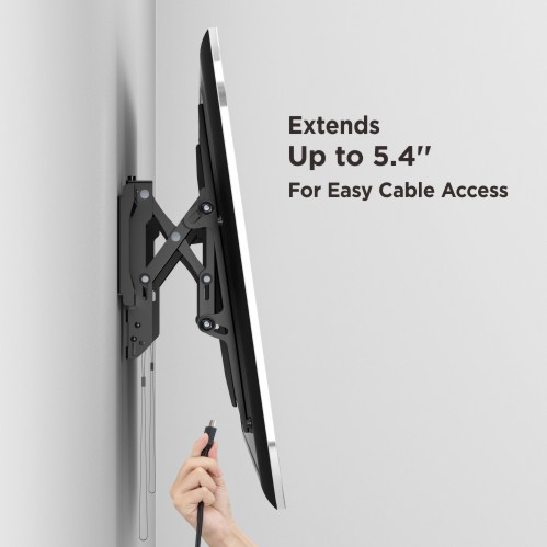 KRAKEN SuperTilt XL ขาแขวนทีวี 43"-90" Advance Heavy-Duty Extension Tilt Wall mount, Max VESA 800x400 mm., Weight Capacity 75 Kg.