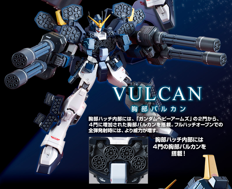 P-Bandai MG 1/100 Gundam Heavy Arms Custom EW