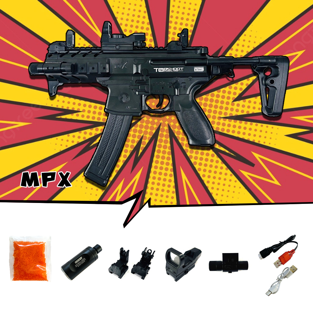 ปืนเจล ปืนเจลไฟฟ้า รุ่น MPX (Semi&Full&Blowback)