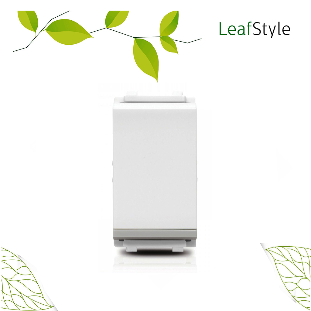 สวิตช์ไฟทางเดียว รุ่นลีฟ LeafStyle 1M size 1 way switch PHILIPS