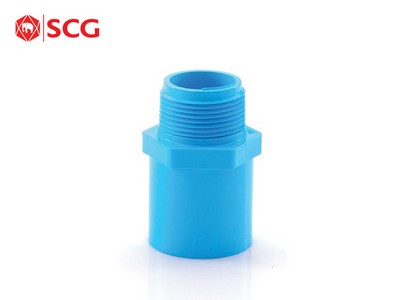 ข้อต่อตรงเกลียวนอก SCG 1/2 นิ้ว - 4 นิ้ว