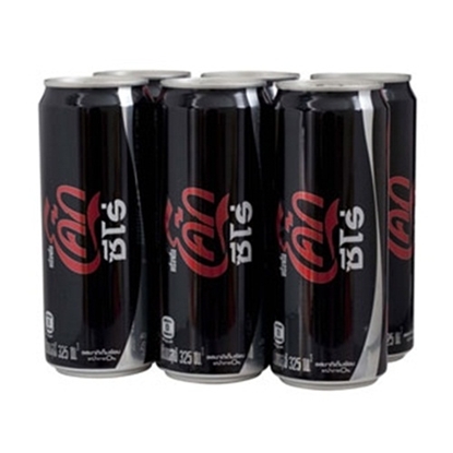 เครื่องดื่ม Coke Zero Can 325 ml. (แพ็ค 6 กระป๋อง)