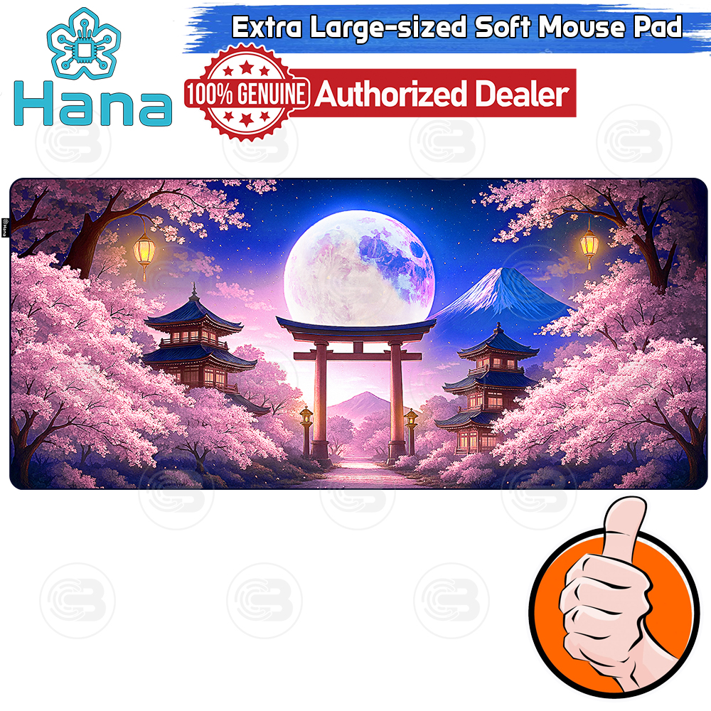 [CoolBlasterThai] Hana MOONLIGHT SAKURA Mouse Pad XL (900x400mm)