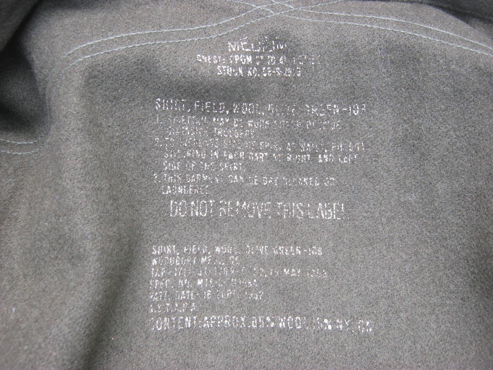 เสื้อทหารผ้าwool