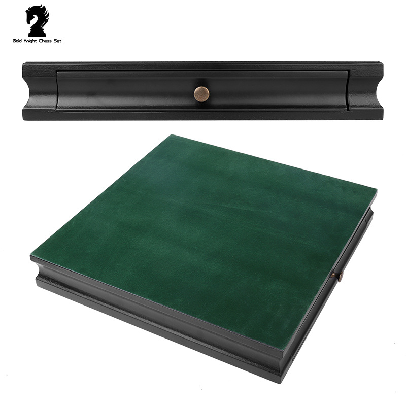 ชุดหมากรุกสากลไม้ German Knight Staunton Wooden Chess Set 4