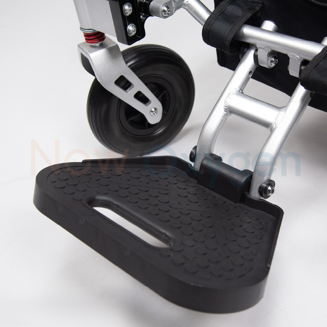 รถเข็นไฟฟ้าแบบพับได้ แบตเตอรี่ลิเธียม (Lithium Battery) รับประกัน 1 ปี