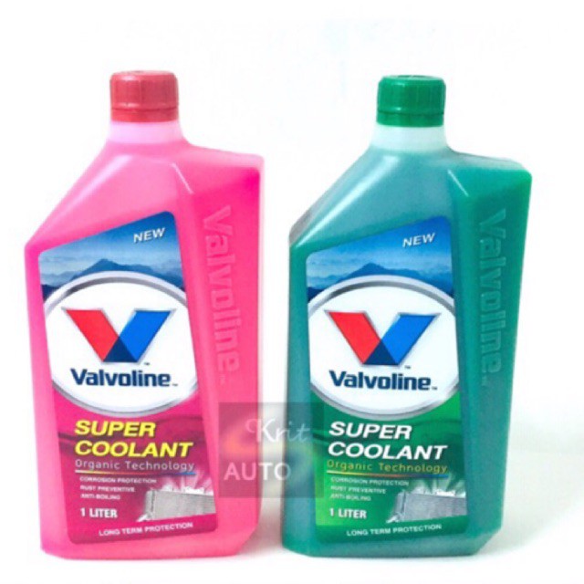 น้ำยาเติมหม้อน้ำ Valvoline super coolant ขนาด 1L