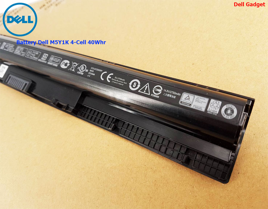 Battery Dell Inspiron 15 รุ่น 5558, 5559, 4-Cell, 40Wh แบตเตอรี่ Dell M5Y1K ของแท้รับประกันศูนย์ Dell Thailand On-site Service