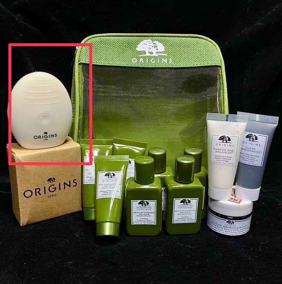 เครื่องล้างหน้า Origins electrical facial cleaning brush (ของแถม DutyfreeKorea 2023)
