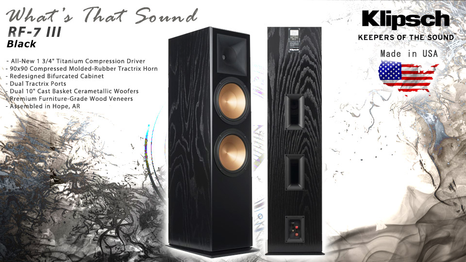 Klipsch RF-7 III Black