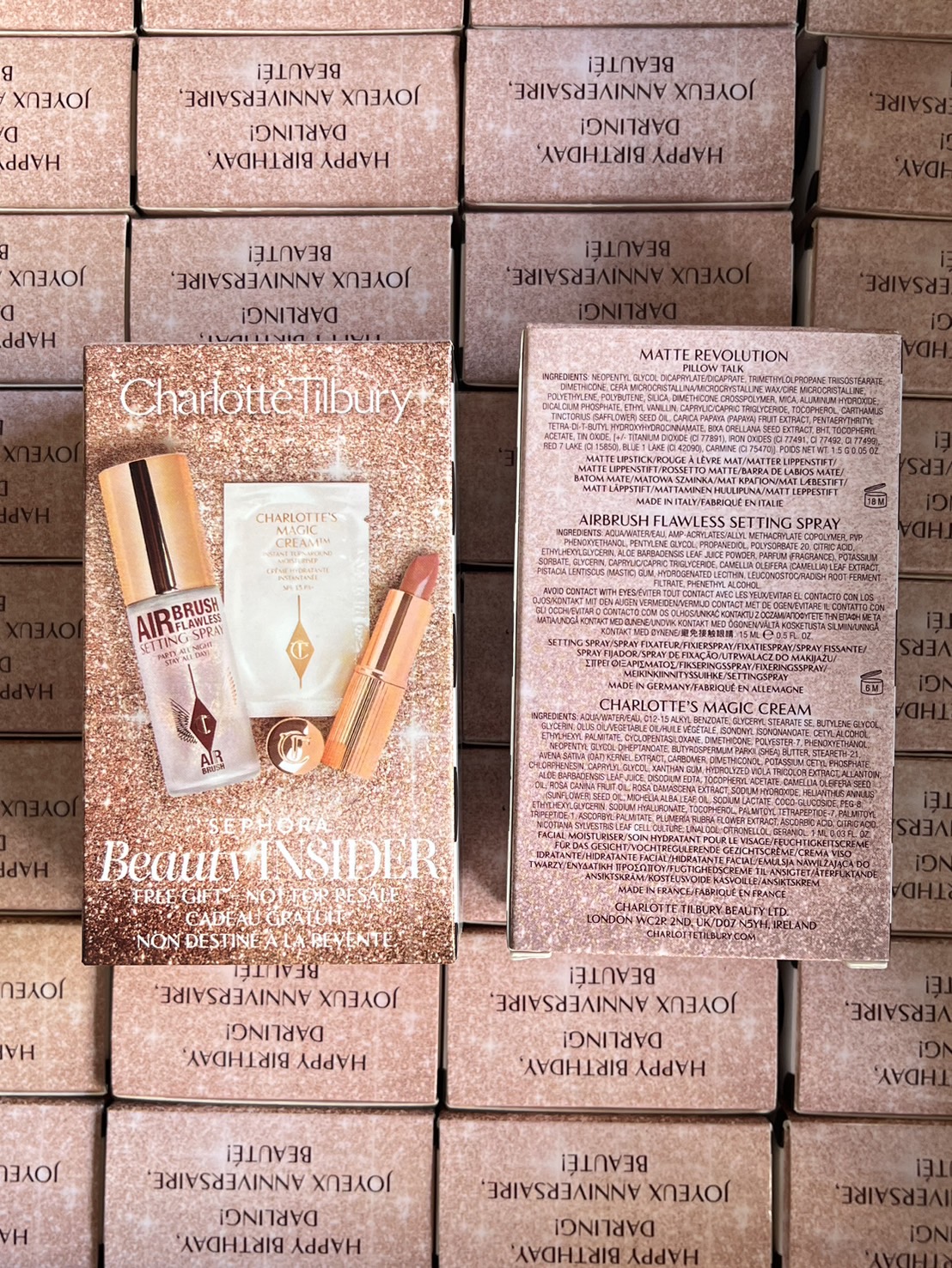 เซต CHARLOTTE TILBURY X Sephora Beauty insider Flawless Set