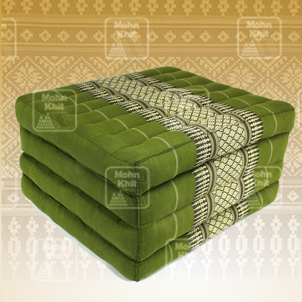 ที่นอนขิด 4พับเล็ก 55x180x6Cm //Large 4 part mattresses Thai Mattress is hand stuffed with natural kapok.