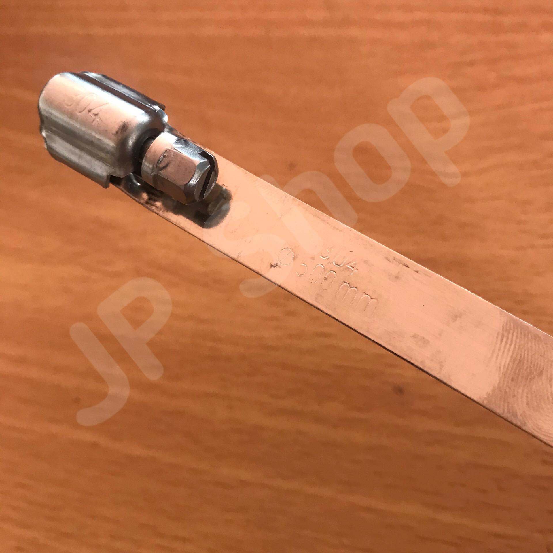 ปลอกรัด เส้นผ่านศุนย์กลาง 500 (12 มม.) แคลมป์รัดท่อสแตนเลส 304 #50000