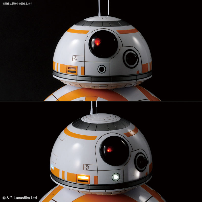 1/2 BB-8 (Gloss Finish) BANDAI - Star Wars