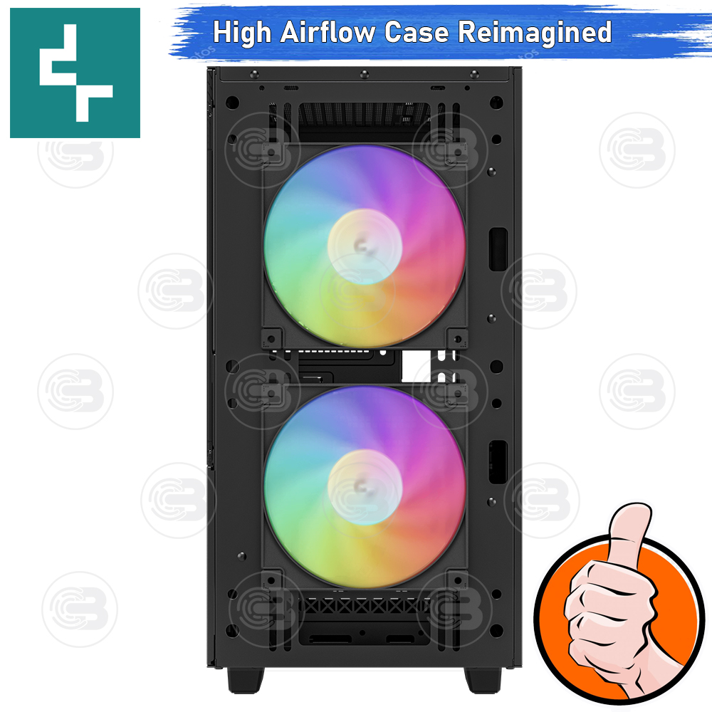 [CoolBlasterThai] DEEPCOOL CH360 Digital Micro-ATX High-Airflow PC Case ประกัน 1 ปี