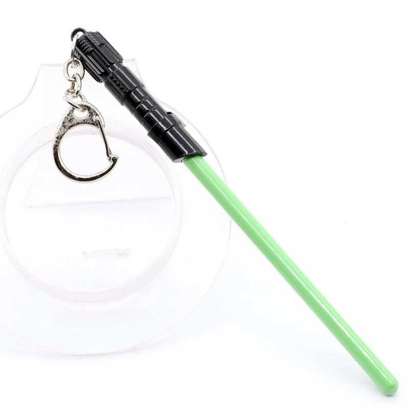 พวงกุญแจ Lightsaber สีเขียว - Star Wars Keychain