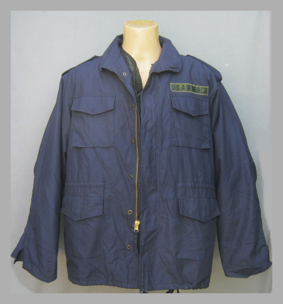 เสื้อทหาร M65 สีน้ำเงินเข้ม XL-R