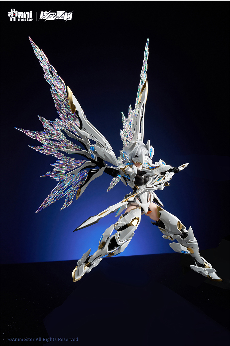 PRE-ORDER 1/12 White Dragon Knight - Galahad [Animester] (ล๊อตแรกแถมปีกแสง 2 สี)