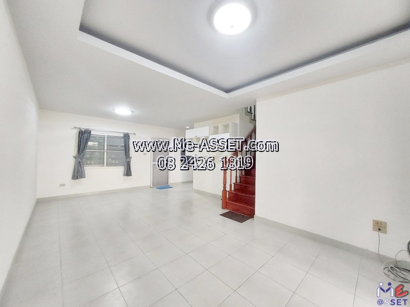 ขายทาวน์เฮ้าส์ต้นโครงการ โซนสุวรรณภูมิ-บางนา กม.18 เชื่อมลาดกระบัง บางพลี ใกล้เมกะบางนา ม.หัวเฉียว นิคมอุตสาหกรรม เดินทางสะดวก วงแหวน มอเตอร์เวย์ : มบ.นิรันดร์วิลล์ 10 : 2 ชั้น 19.5 ตร.วา