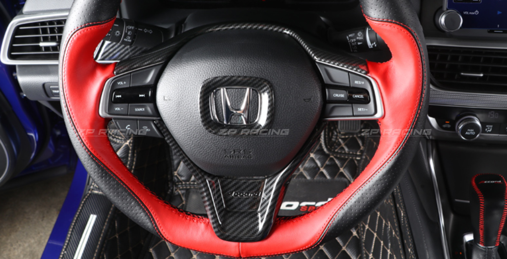 คิ้วพวงมาลัย Accord G10 คาร์บอน