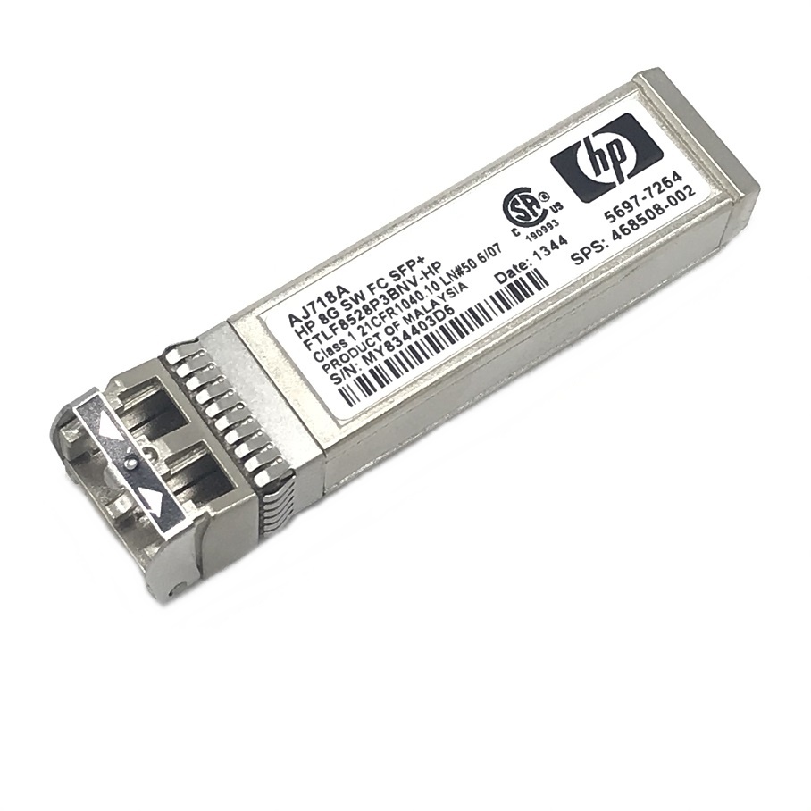 HP AJ718A 468508-002 [TorCompTH Thailand] HP 8G Fibre Channel SW SFP+ Transceiver