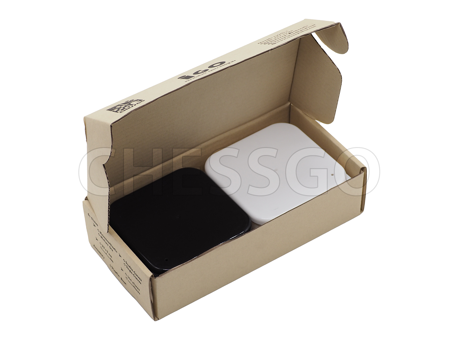 ชุดหมากล้อมไม้ (กระดานไม้บาง5mm-19เส้น+เม็ดนูน1ด้าน)