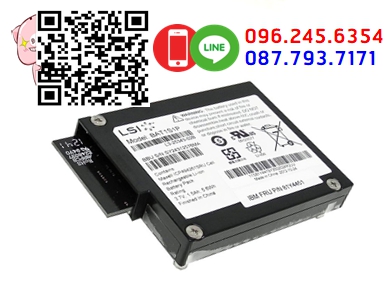 IBM RAID Controller Battery ServeRAID M5000 Series, 81Y4451, 81Y4419, L3-25343-02B, BAT1S1P