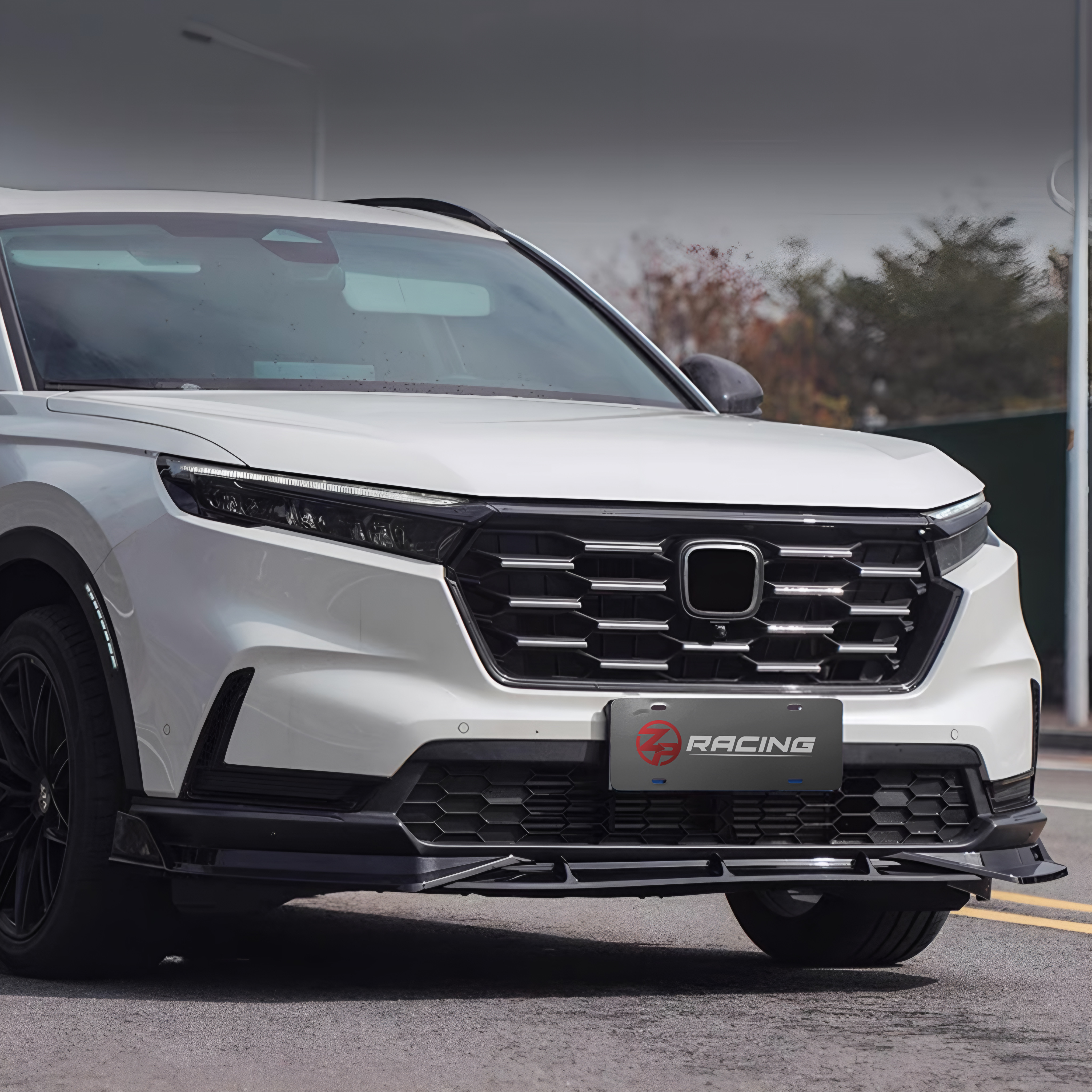 ชุดลิ้นหน้า สเกิร์ตหน้า Honda CR-V(G6) 2023-2026 รุ่น Z-Spec V.1