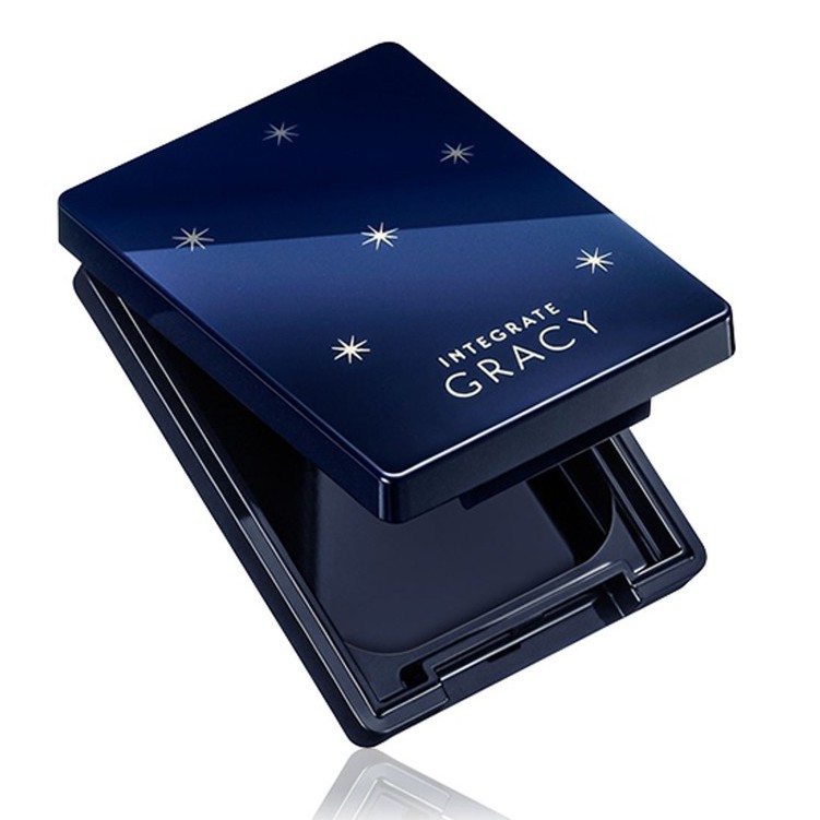 Shiseido INTEGRATE GRACY White Powder Foundation 11g refill รุ่นสีน้ำเงิน เน้นผิวขาวกระจ่างใสแป้งผสมรองพื้น (1ชิ้น)