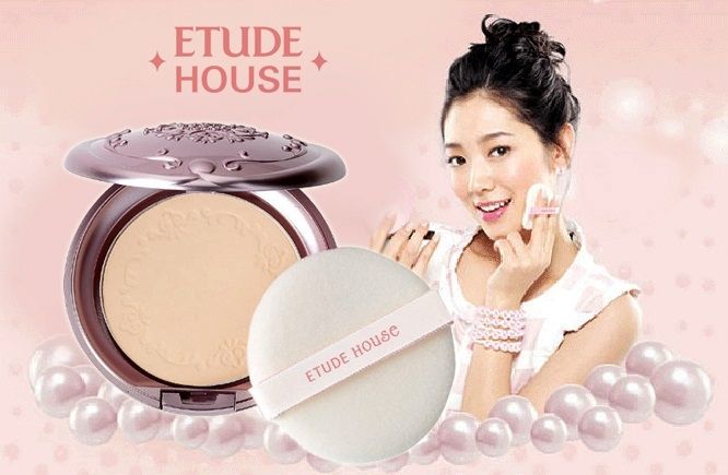 แป้งฝุ่นอัดแข็ง Etude House Secret Beam Powder Pact SPF36/PA+++ สี #Light Pearl Beige
