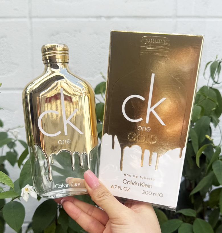 Calvin Klein CK One Gold Eau De Toilette 200ml. ของแท้ (1กล่อง)