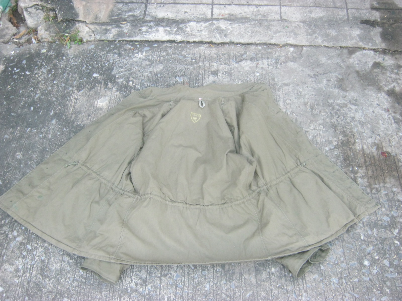 เสื้อทหาร norway norwegian army combat field jacket Large Long