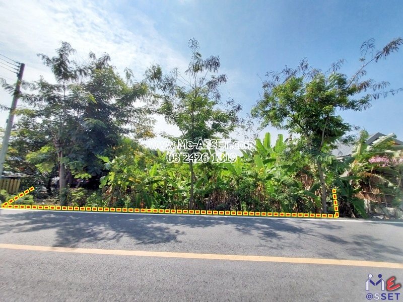 ขายที่ดินเปล่า ติดถนน ย่าน ศาลายา มหาสวัสดิ์ บ้านศาลาดิน ลานตากฟ้า พุทธมณฑล : ติดเซเบียงคาเฟ่ : 200 ตารางวา