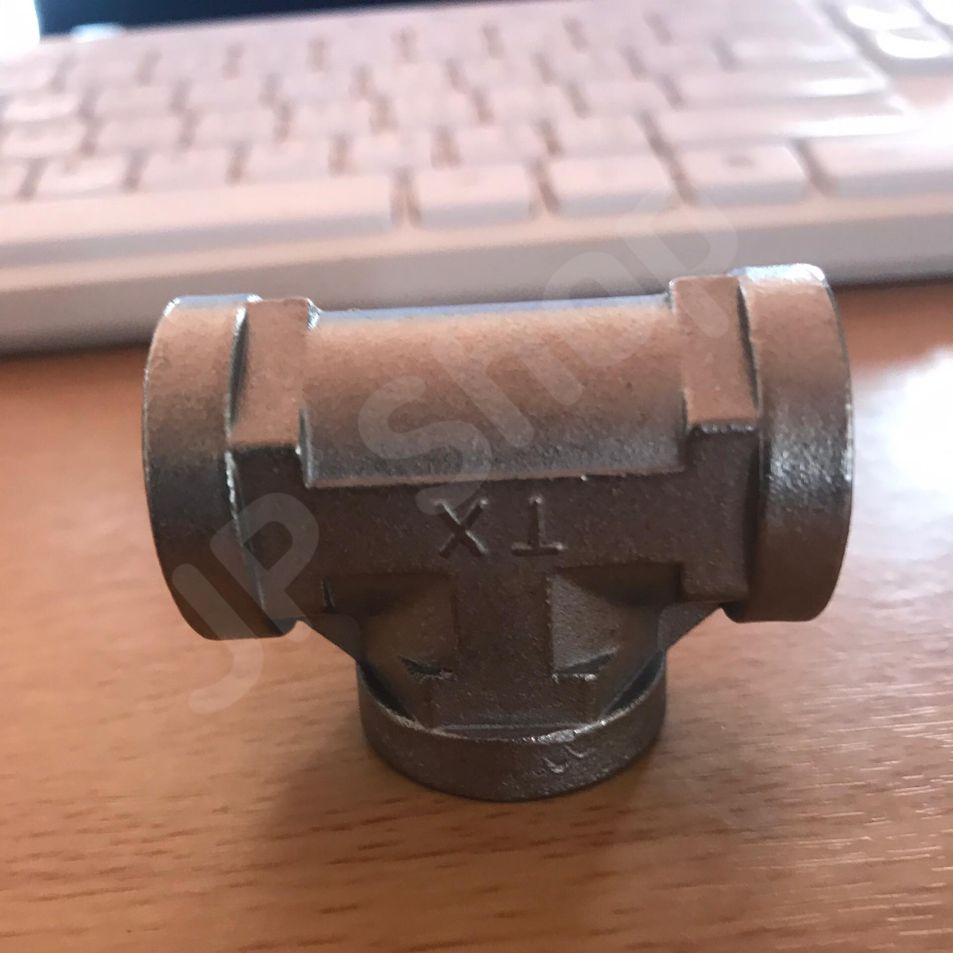 ข้อต่อสามทางสแตนเลส304 เกลียวใน ขนาด 4 หุน สแตนเลส304 ข้อต่อ สามทาง ขนาด4 หุน #2854