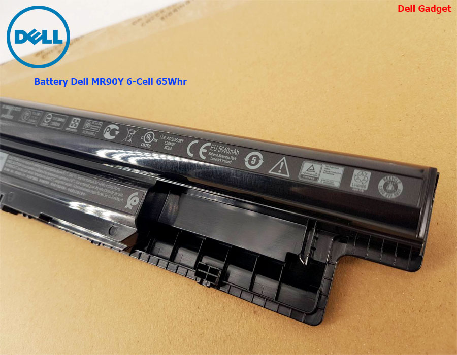 Battery Dell Vostro 2421, 2521, 6-Cell, 65Wh แบตเตอรี่ Dell MR90Y ของแท้รับประกันศูนย์ Dell Thailand On-site Service