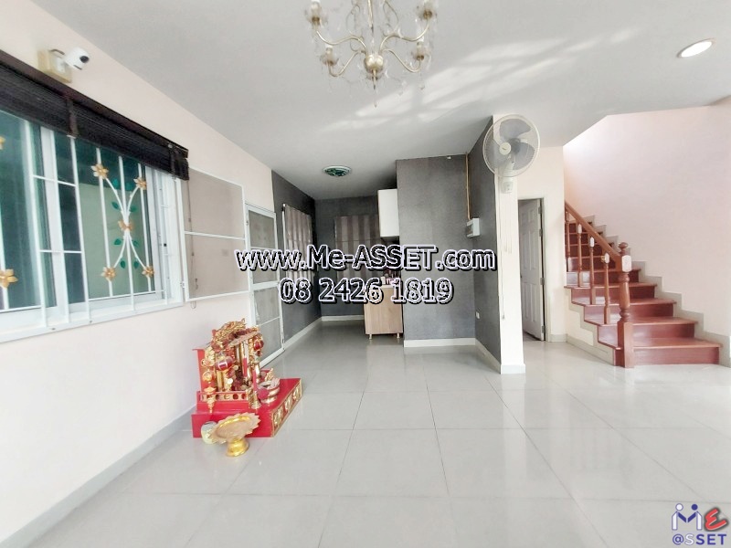 ขายบ้านเดี่ยวหลังมุม ย่าน ศรีวารีน้อย หัวตะเข้ บางโฉลง บางพลี บางนา-ตราด : ม.นิรันดร์แกรนด์ Nirun Grand : 2 ชั้น 55.4 ตร.วา