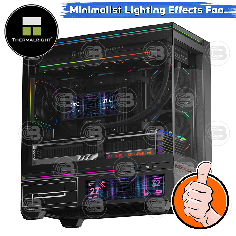 Thermalright TL-Q12 A-RGB Fan Case (size 120 mm.) ประกัน 3 ปี