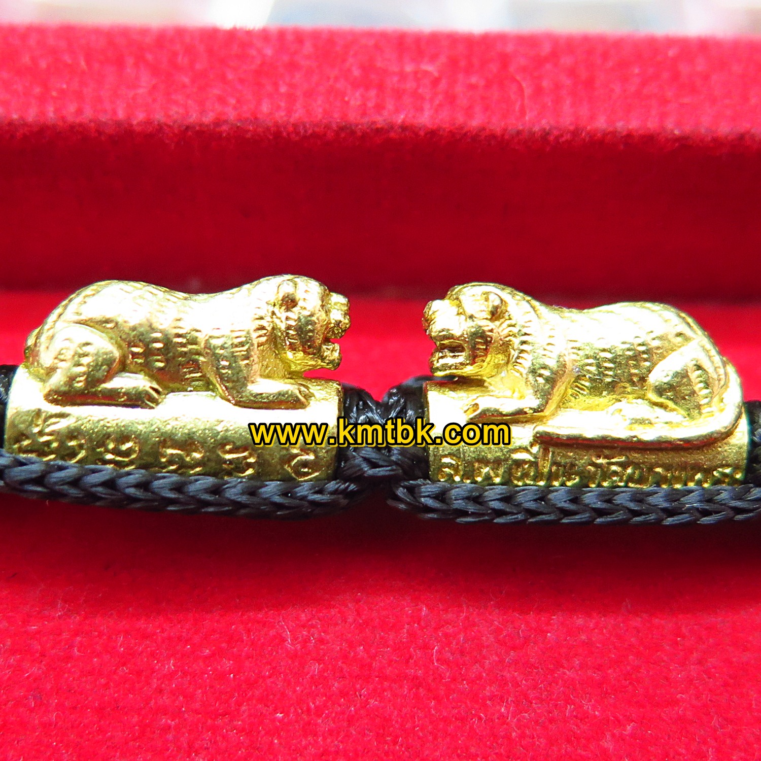 ตะกรุด ข้อมือเสือ วัดบางพระ (หลวงพ่อเปิ่น) จ.นครปฐม เสือเล็กคู่ ปี2559 ของแท้จากวัด