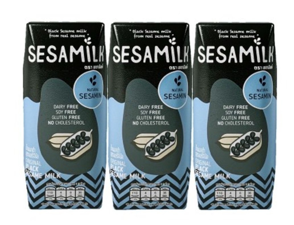 น้ำนมงาดำ🥛 แท้ 💯% SESAMILK สูตรออริจินอล 😋อร่อย อุดมไปด้วยสารอาหารที่มีประโยชน์💪 แพ็ค 3 กล่อง‼️