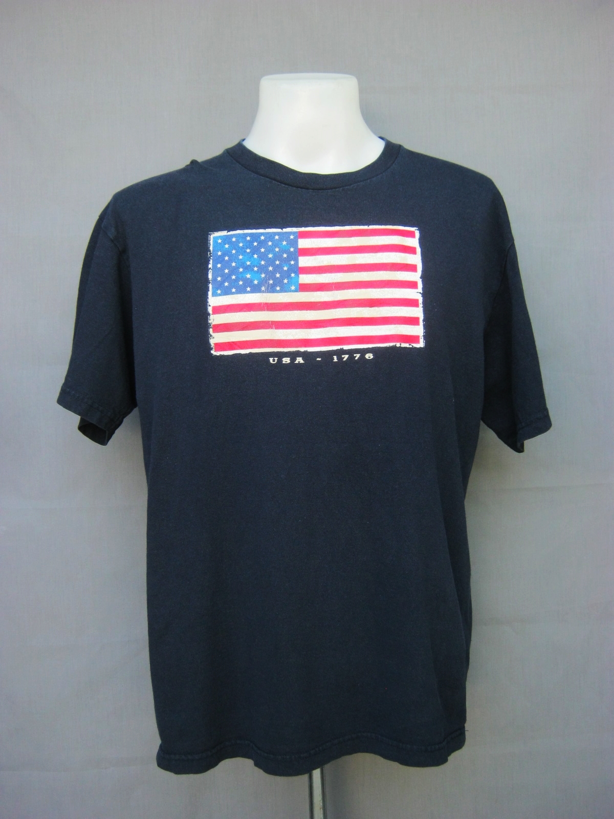 ขายแล้ว เสื้อยืดธง USA