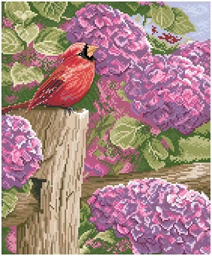 Hydrangea bird