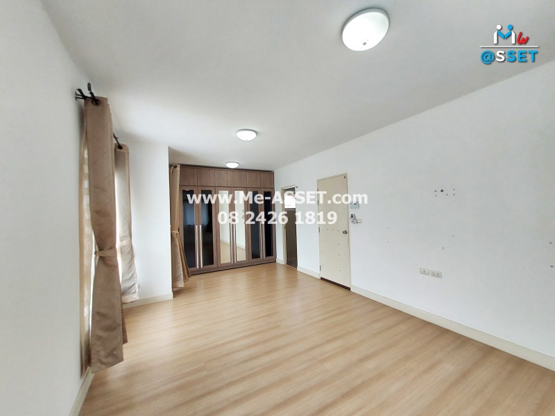 ขายบ้านเดี่ยว ใกล้ ม.มหิดล ย่าน ศาลายา วัดพระเงิน ศรีประวัติ : คณาศิริ ศาลายา : 2 ชั้น 50 ตารางวา