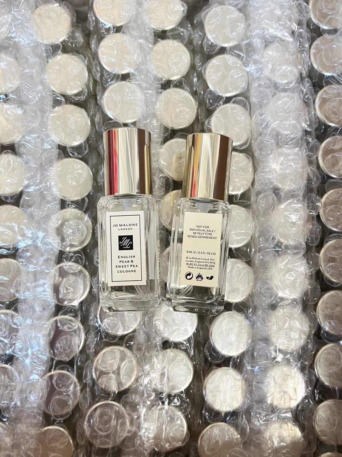 (1ขวด) น้ำหอมขนาดทดลอง Jo Malone cologne English Pear & Sweet pea 9ml. หัวสเปรย์ เต้ย จรินทร์พร