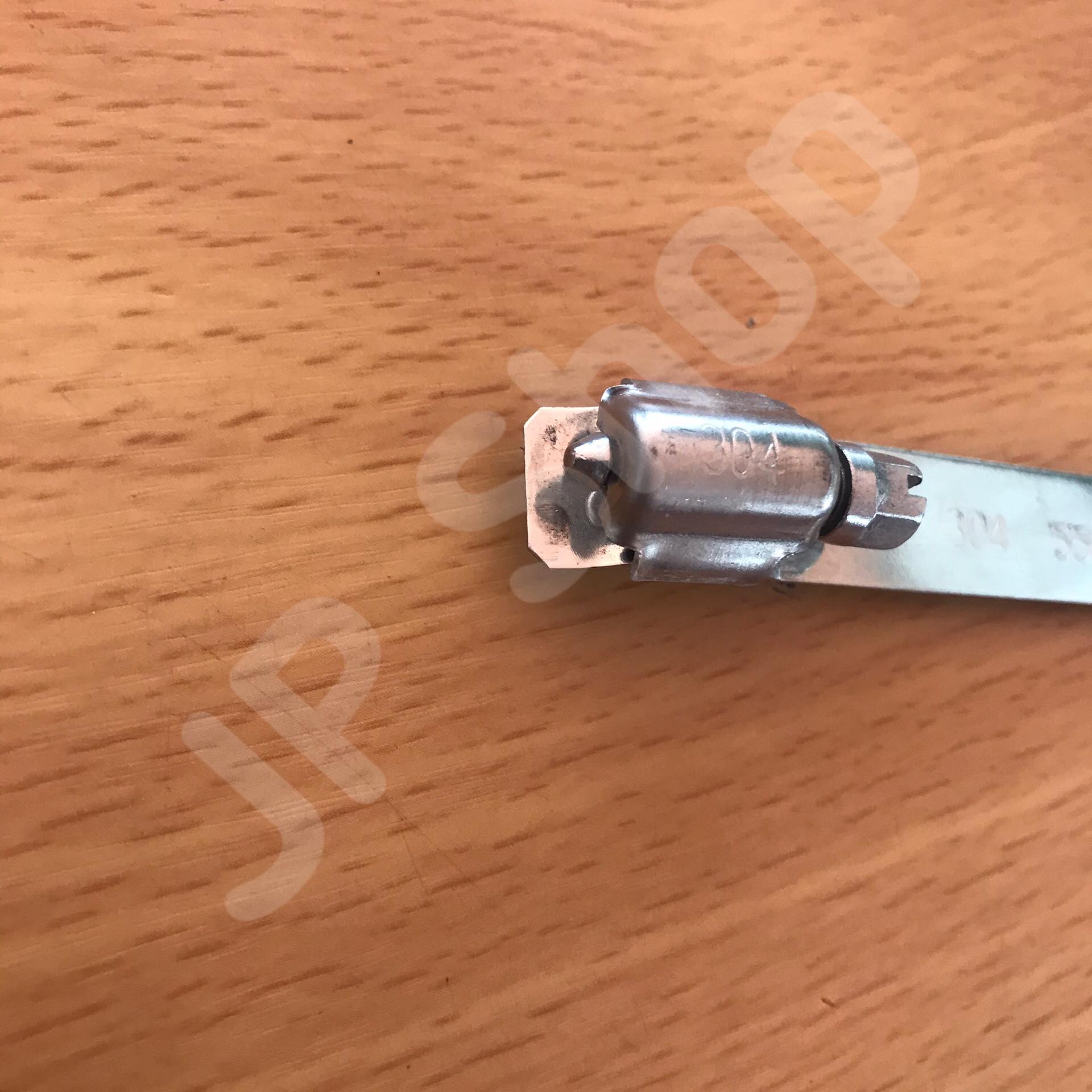 ปลอกรัดเส้นผ่านศูนย์กลาง550 (12 มม.) แคลมป์รัดท่อสแตนเลส 304 #00550