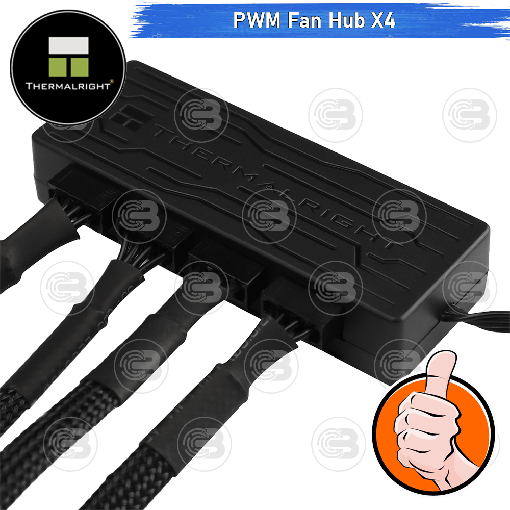 [CoolBlasterThai] Thermalright 4 Pin PWM Fan Hub X4
