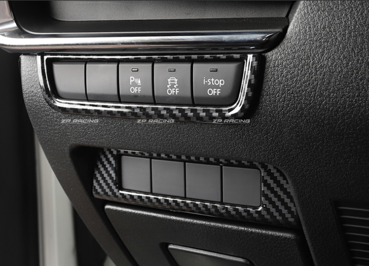 กรอบปุ่มควบคุมบน Console Mazda 3