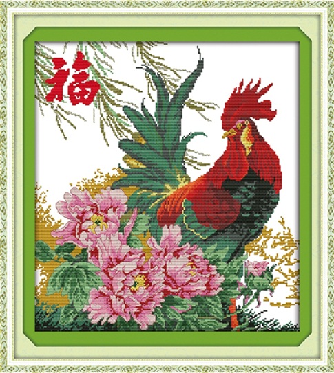 Blessing cock (ไม่พิมพ์/พิมพ์ลาย)