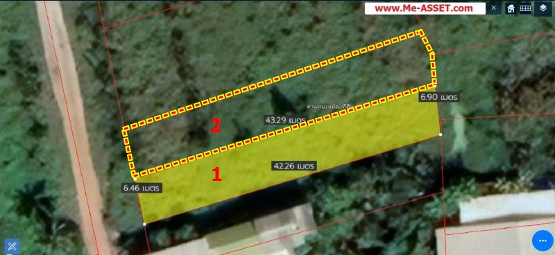ขายที่ดินเปล่า ย่าน ลานตากฟ้า คลองโยง บางแก้วฟ้า ศาลายา มหาสวัสดิ์ : ศาลายาการ์เด้นท์ 14 : 75 ตร.วา มี 2 แปลงติดกัน