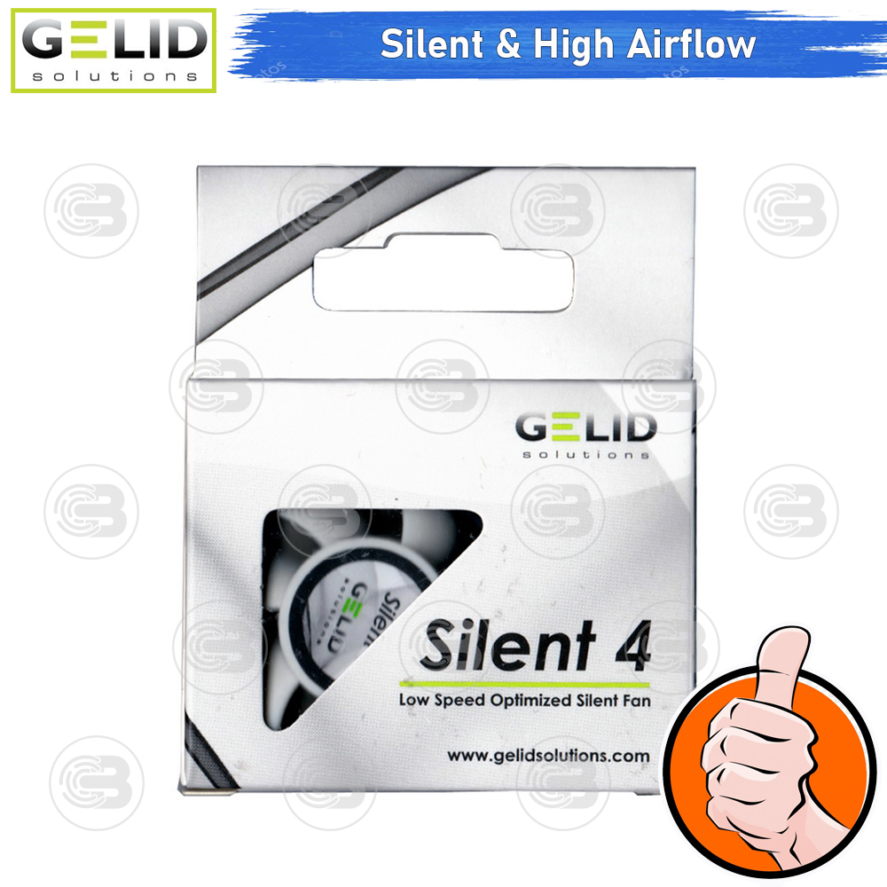 [CoolBlasterThai] GELID Silent 4 PC Fan Case size 40 mm. ประกัน 3 ปี (FN-SX04-42)