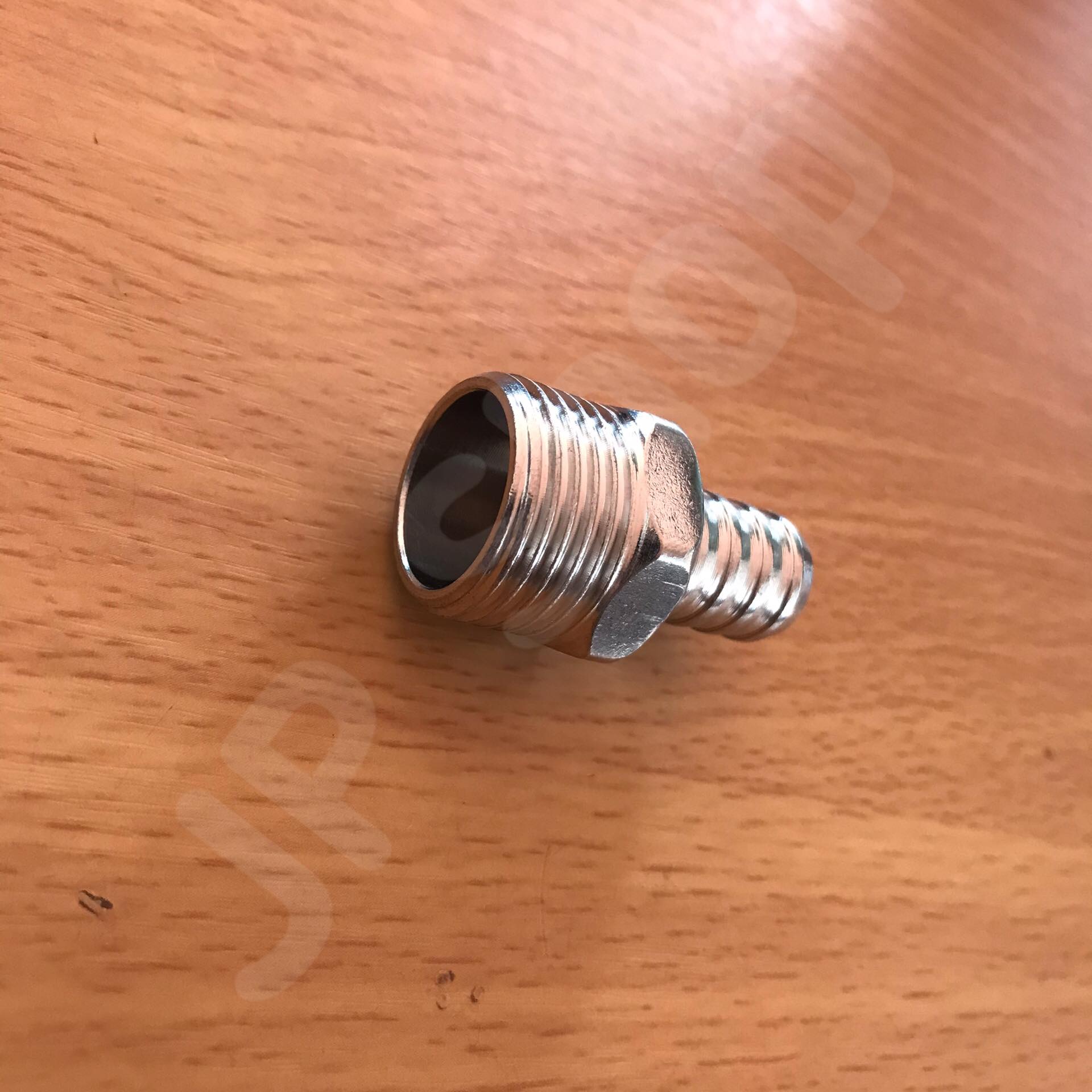 หางไหลสแตนเลส 1/2'' ( 4 หุน ) สวมสายยาง 11 มม. #0120